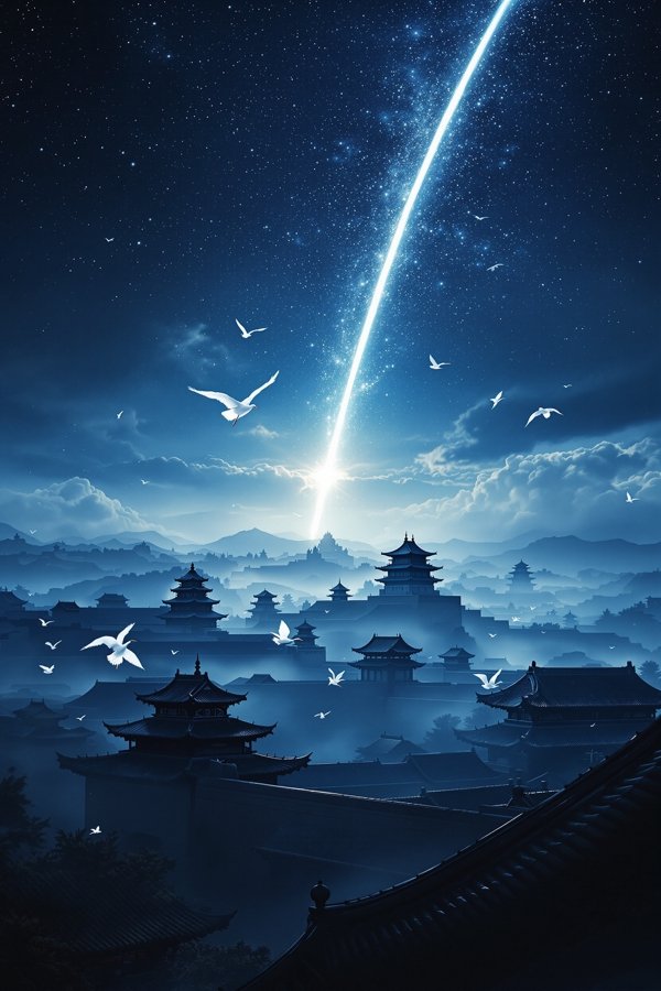 白昼流星高清海报